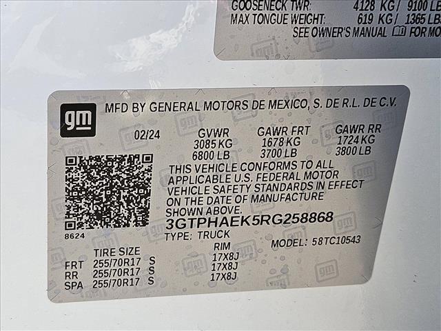 new 2024 GMC Sierra 1500 car, priced at $37,307