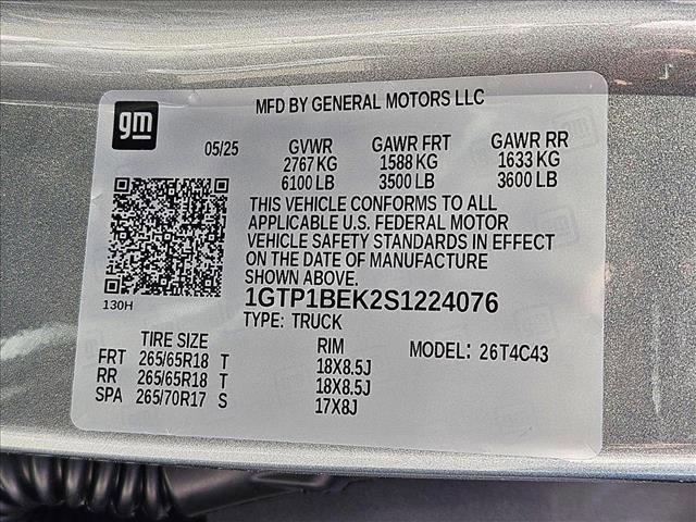 new 2025 GMC Canyon car, priced at $40,791