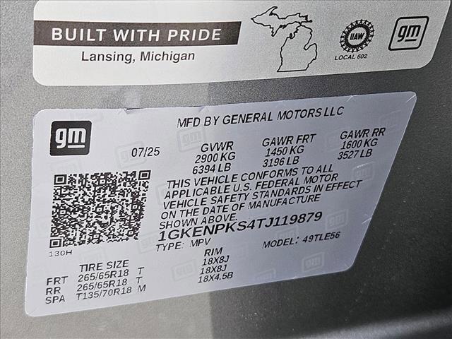 new 2026 GMC Acadia car, priced at $60,960