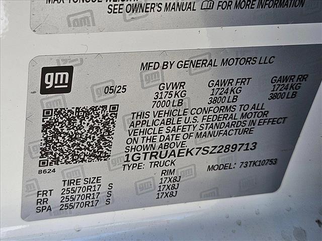 new 2025 GMC Sierra 1500 car, priced at $39,569