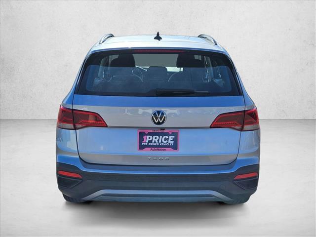 used 2024 Volkswagen Taos car, priced at $16,670