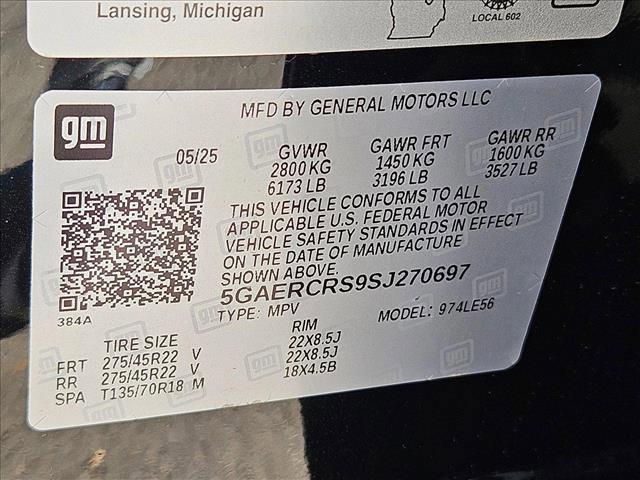 new 2025 Buick Enclave car, priced at $58,195