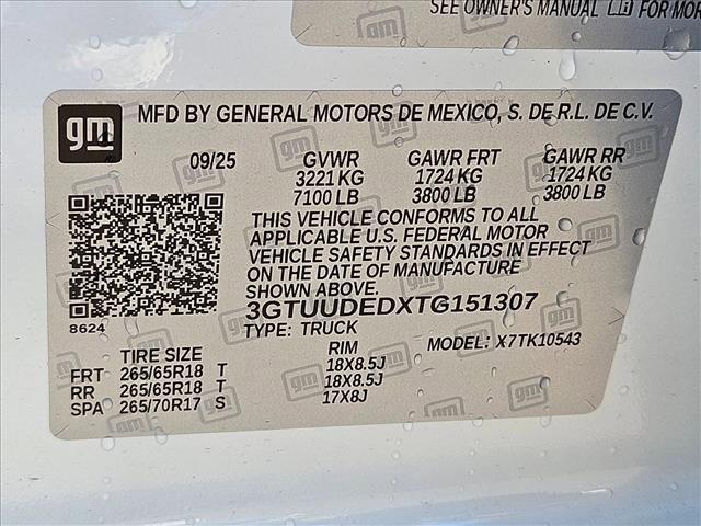 new 2026 GMC Sierra 1500 car, priced at $58,600