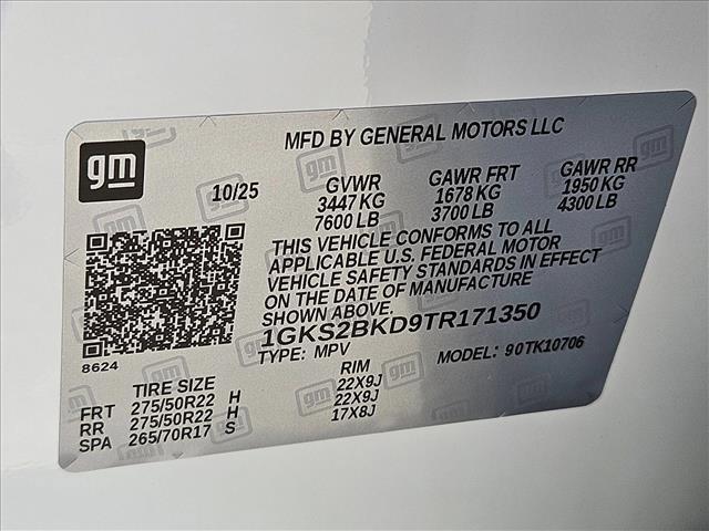 new 2026 GMC Yukon car, priced at $78,010