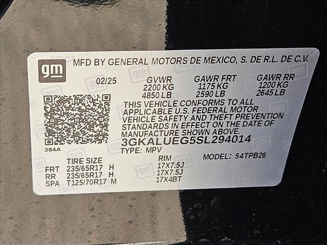 new 2025 GMC Terrain car, priced at $30,977