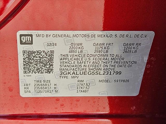 new 2025 GMC Terrain car, priced at $31,637