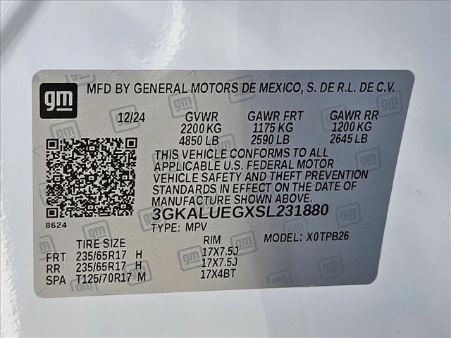 new 2025 GMC Terrain car, priced at $30,440