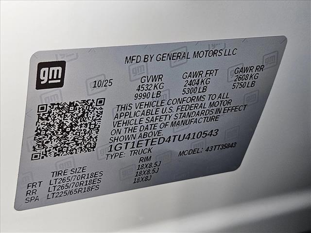 new 2026 GMC Sierra EV car, priced at $68,145