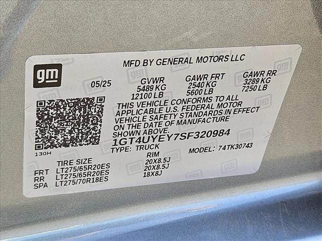 new 2025 GMC Sierra 3500 car, priced at $91,101