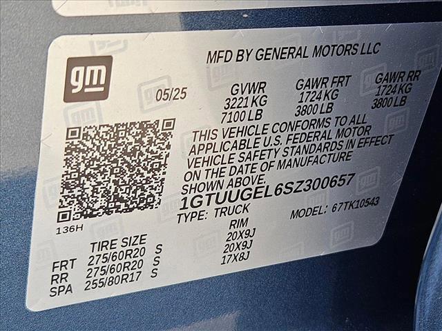 new 2025 GMC Sierra 1500 car, priced at $69,695