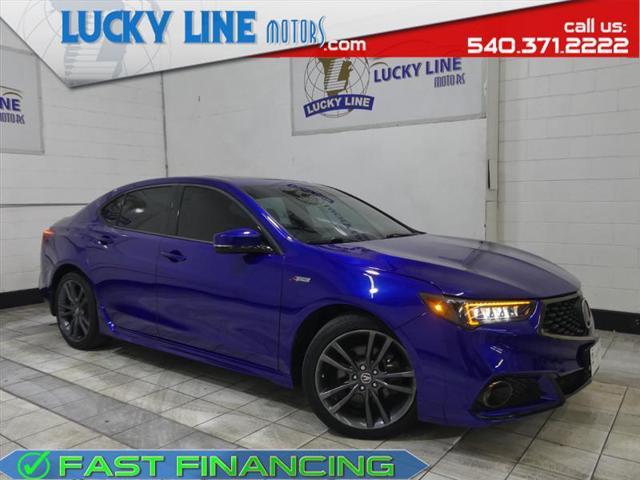 used 2018 Acura TLX car, priced at $23,990