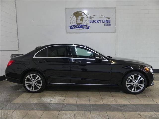 used 2015 Mercedes-Benz C-Class car, priced at $13,990