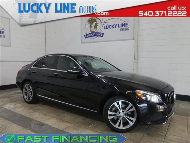 used 2015 Mercedes-Benz C-Class car, priced at $12,499