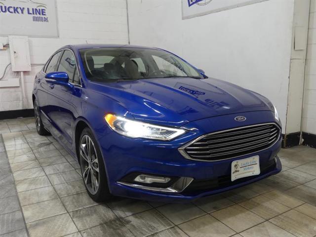 used 2017 Ford Fusion car, priced at $10,990