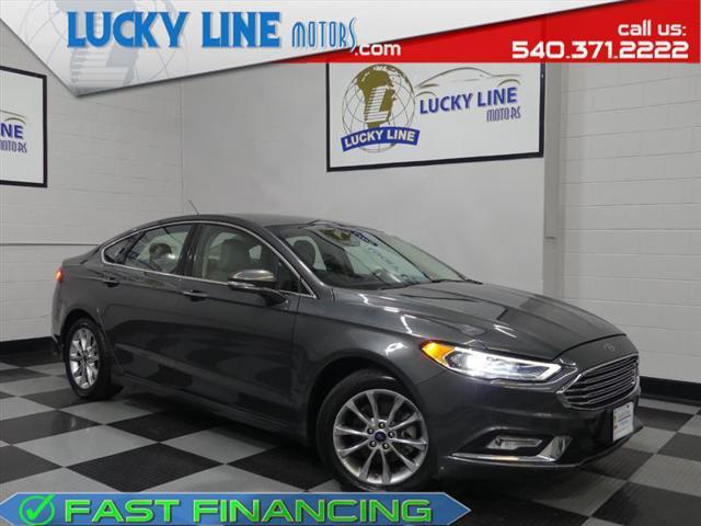 used 2017 Ford Fusion car, priced at $10,499