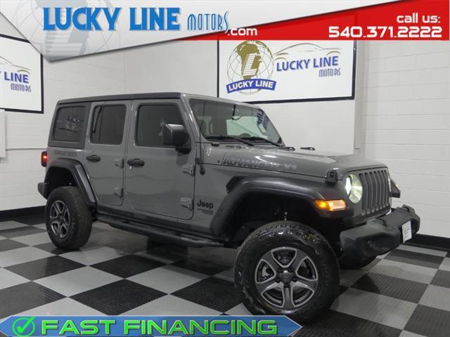 used 2019 Jeep Wrangler Unlimited car, priced at $20,990