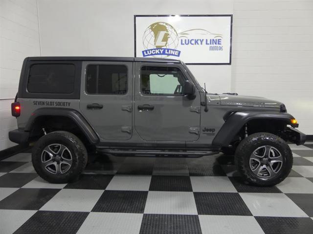 used 2019 Jeep Wrangler Unlimited car, priced at $21,990