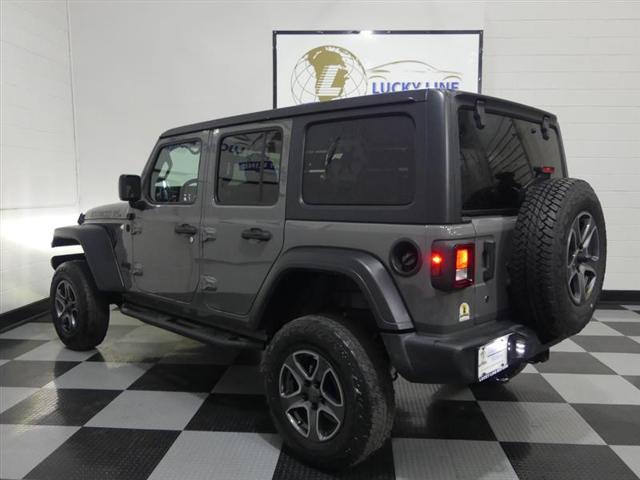 used 2019 Jeep Wrangler Unlimited car, priced at $20,990