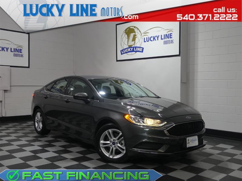 used 2018 Ford Fusion car, priced at $13,499