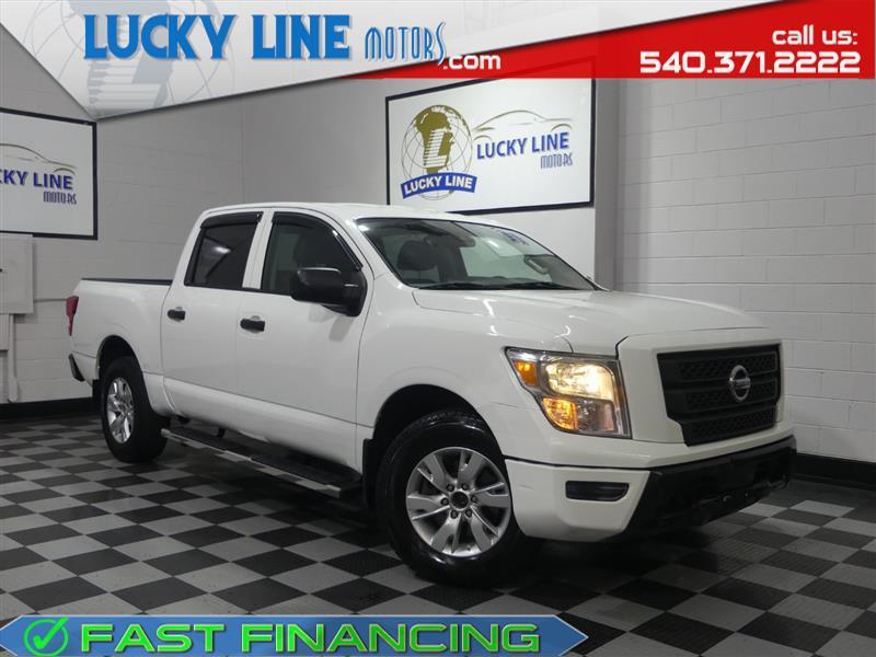 used 2022 Nissan Titan car, priced at $21,990