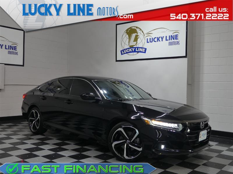 used 2021 Honda Accord car, priced at $23,499