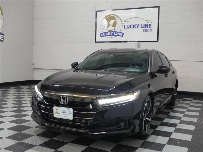 used 2021 Honda Accord car, priced at $23,499