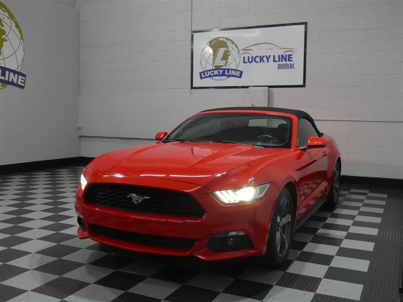 used 2015 Ford Mustang car, priced at $13,990