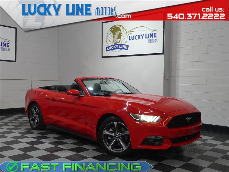 used 2015 Ford Mustang car, priced at $13,990