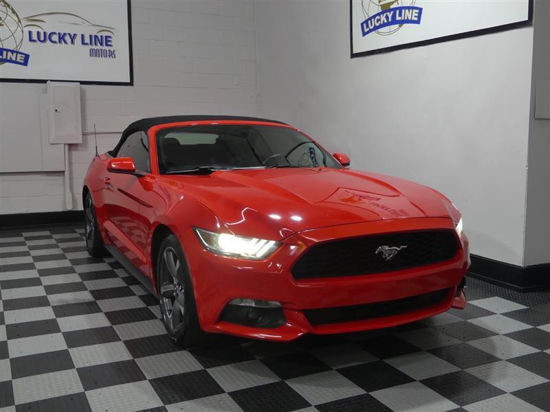 used 2015 Ford Mustang car, priced at $13,990