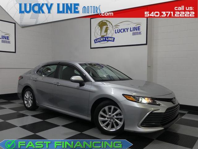 used 2021 Toyota Camry car, priced at $17,499