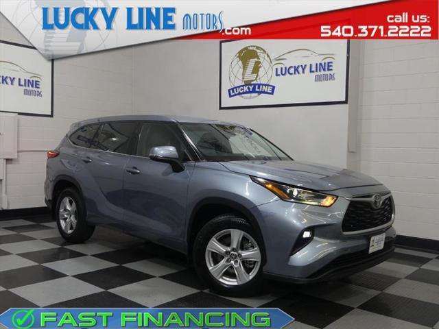 used 2021 Toyota Highlander car, priced at $30,990