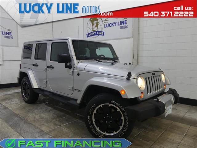 used 2012 Jeep Wrangler Unlimited car, priced at $16,499