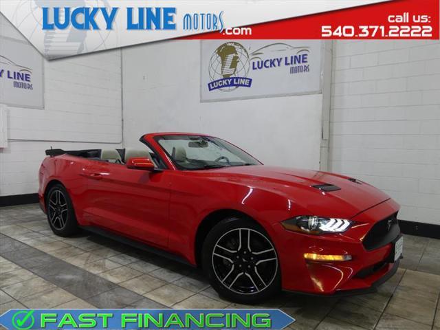 used 2018 Ford Mustang car, priced at $16,990