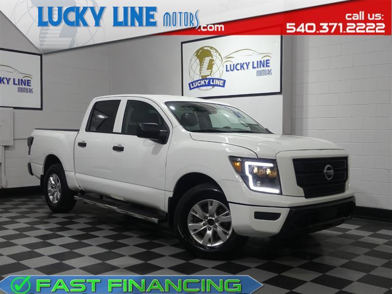 used 2022 Nissan Titan car, priced at $23,499