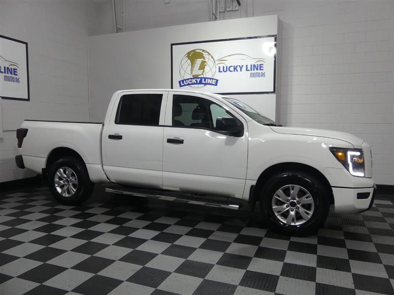 used 2022 Nissan Titan car, priced at $23,499