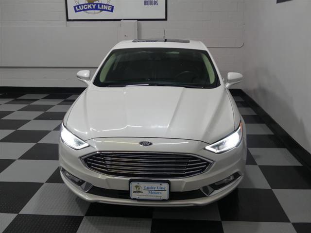 used 2017 Ford Fusion car, priced at $10,990