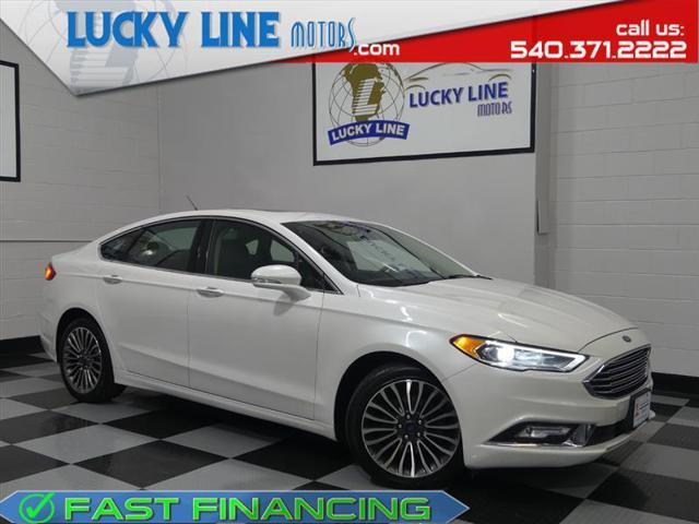 used 2017 Ford Fusion car, priced at $10,990