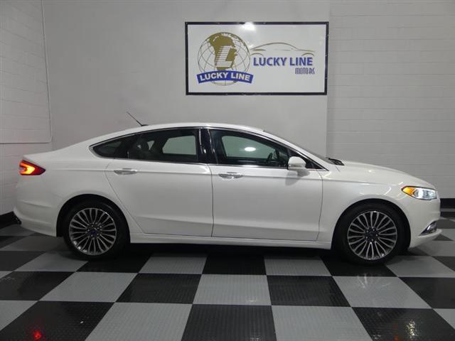 used 2017 Ford Fusion car, priced at $10,990