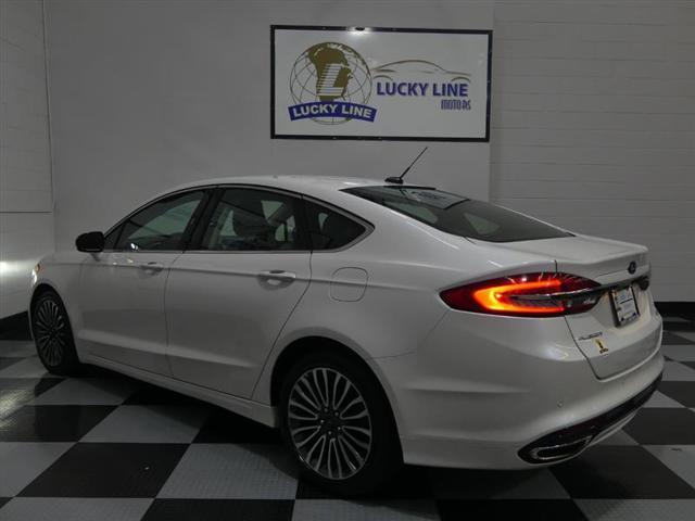 used 2017 Ford Fusion car, priced at $10,990