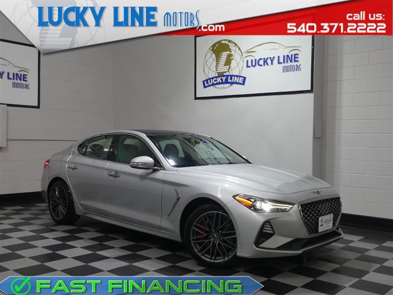 used 2019 Genesis G70 car, priced at $18,499
