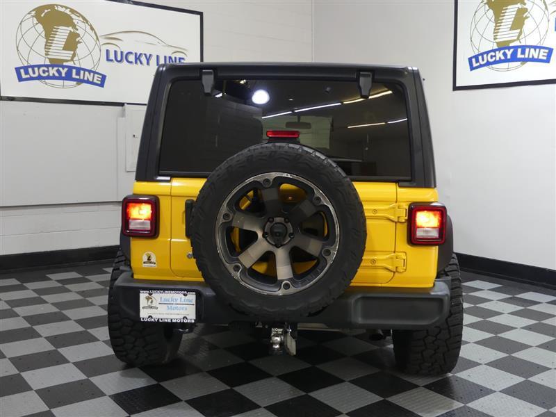 used 2018 Jeep Wrangler Unlimited car, priced at $20,499