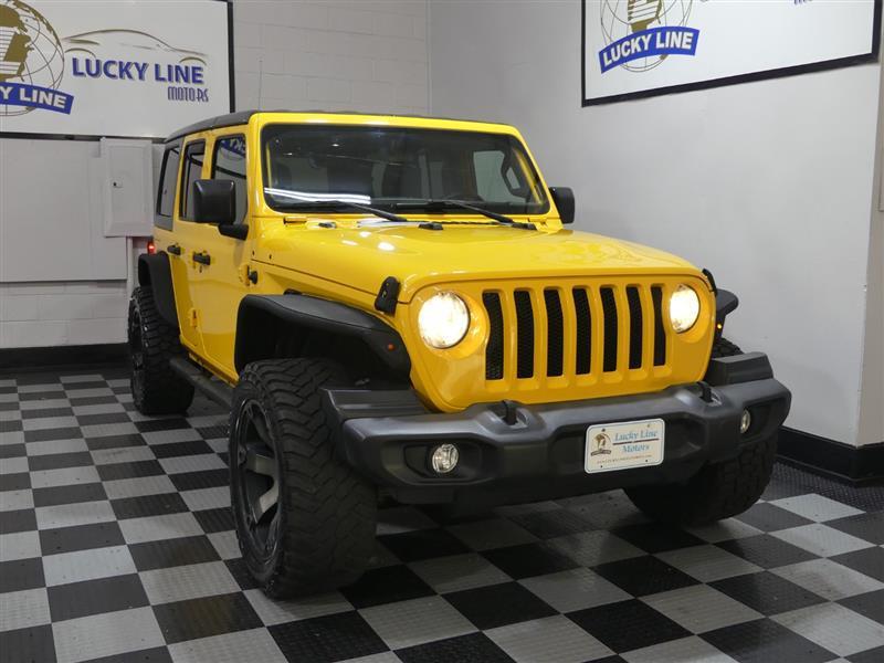 used 2018 Jeep Wrangler Unlimited car, priced at $20,499