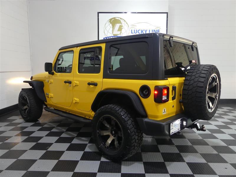 used 2018 Jeep Wrangler Unlimited car, priced at $20,499