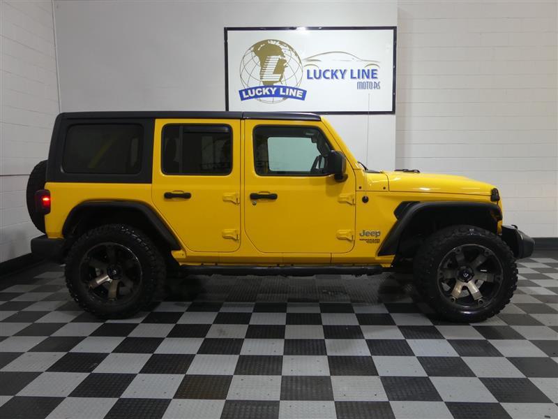 used 2018 Jeep Wrangler Unlimited car, priced at $20,499