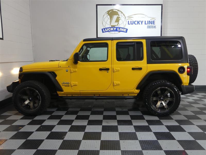 used 2018 Jeep Wrangler Unlimited car, priced at $20,499
