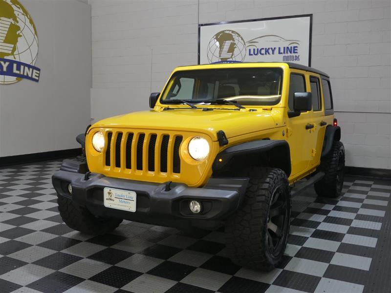 used 2018 Jeep Wrangler Unlimited car, priced at $20,499