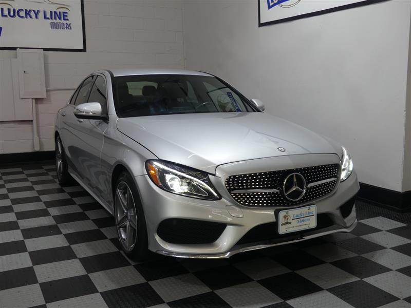 used 2015 Mercedes-Benz C-Class car, priced at $16,499