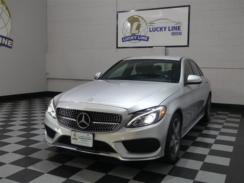 used 2015 Mercedes-Benz C-Class car, priced at $16,499