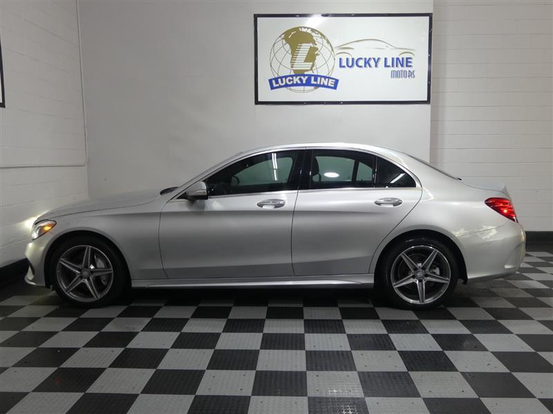 used 2015 Mercedes-Benz C-Class car, priced at $16,499