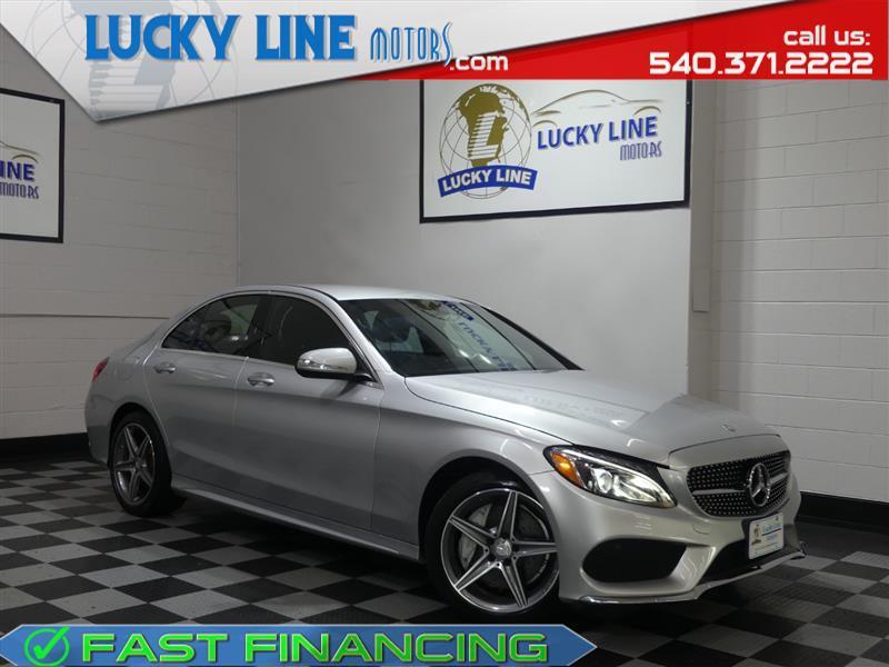 used 2015 Mercedes-Benz C-Class car, priced at $16,499